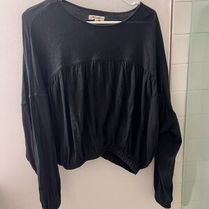 Madewell Black Blouse | S